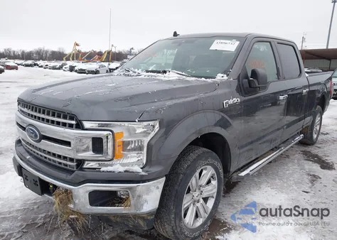 2019 Ford F-150 Xlt from USA, damaged, VIN 1FTFW1E49KFB79164
